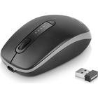 Мишка REAL-EL RM-455W Wireless/Bluetooth Black/Gray (EL123200047) U0984810