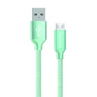 Дата кабель USB 2.0 AM to Micro 5P 1.0m mint ColorWay (CW-CBUM002-MT) U0420790