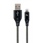 Дата кабель USB 2.0 AM to Type-C 1.0m Cablexpert (CC-USB2B-AMCM-1M-BW) U0383989