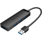 Концентратор Vention USB 3.0 to 4xUSB 3.0 0,15m black (CHLBB-SCB2) U1179434