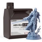Фотополімерна смола ELEGOO Resin, ABS-like 3.0 pro 2кг, grey (50.103.0231) U1103981
