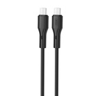 Дата кабель USB-C to USB-C NBQ231B-CC black XO (NBQ231B-CC.black) U1071095