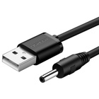 Кабель живлення USB to DC 3.5mm 5V 1.0m black Ugreen (10376) U1109920