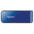 USB флеш накопитель Apacer 64GB AH334 blue USB 2.0 (AP64GAH334U-1) U0113440