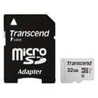 Карта памяти Transcend 32GB microSDHC class 10 UHS-I U1 (TS32GUSD300S-A) U0309114
