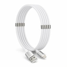 Дата кабель USB 2.0 AM to Lightning 1.0m 2.4A white XoKo (XK-UTL-001-WH) U1205607