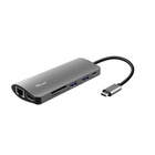 Концентратор Trust DALYX 7-IN-1 USB-C ALUMINIUM (23775_TRUST) U0529841