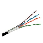 Кабель сетевой Kingda UTP 305м, cat 5e, CU, 4 pairs, 24AWG, PE, outside, black (KDUT8013) U0422260