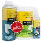 Універсальний чистячий набір Patron Spray f/tech100ml F3-009 +wipesF3-027 +sp.dusterF3-020 (CS-PN-BUNDL-3) U1085150