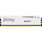 Модуль пам'яті для комп'ютера DDR5 32GB 5200 MHz FURY Beast White Kingston Fury (ex.HyperX) (KF552C40BW-32) U0883802