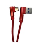 Дата кабель USB 2.0 AM to USB-C 1.0m 2.4A 90° corner red XoKo (XK-CTC-001-RD) U1170331
