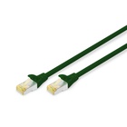 Патч-корд 20м, CAT 6a S-FTP, AWG 26/7, Cu, LSZH, green Digitus (DK-1644-A-200/G) U1103874