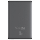 Батарея універсальна Sigma X-power SI10A7QL-MAG grey 10000mAh, Magnetic wireless 15W, PD+QC, 20W max (4827798955116) U1139231