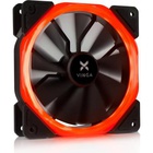 Кулер для корпуса Vinga LED fan-01 red U0300253