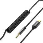 Кабель мультимедійний USB-C to 3.5mm M 1.0m black Vention (BGABF) U1179423