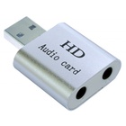 Звуковая плата Dynamode USB-SOUND7-ALU silver U0641819