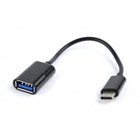 Дата кабель OTG USB 2.0 AF to Type-C 0.2m Cablexpert (AB-OTG-CMAF2-01) U0755778