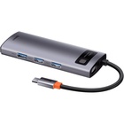 Концентратор Baseus USB3.1 Type-C to USB Type C PD 100W/HDMI 4K 60 Hz/3*USB 3.2 Gen1/ 5in1 (CAHUB-CX0G) U0855221