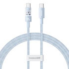 Дата кабель USB-C to USB-C 1.0m 100W blue Baseus (1167203) U1163689