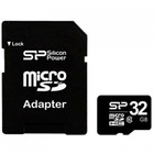 Карта памяти Silicon Power 32Gb microSDHC class 10 (SP032GBSTH010V10SP) U0134315