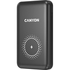 Батарея универсальная Canyon PB-1001 10000mAh, PD/18W, QC/3.0 +10W Magnet wireless charger, black (CNS-CPB1001B) U0724074