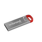 USB флеш накопичувач Wibrand 16GB Falcon Silver-Red USB 2.0 (WI2.0/FA16U7R) U0933745