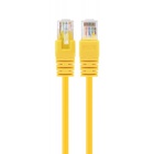 Патч-корд 3м UTP cat 6 CCA yellow Cablexpert (PP6U-3M/Y) U0606232