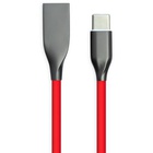 Дата кабель USB 2.0 AM to Type-C 1.0m red PowerPlant (CA911387) U0420720