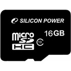 Карта памяти Silicon Power 16Gb MicroSD class 10 (SP016GBSTH010V10SP) U0137950