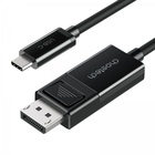 Кабель мультимедийный USB-C to DisplayPort 1.8m 8K 30Hz Choetech (XCP-1803-BK) U0792639