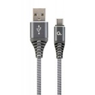 Дата кабель USB 2.0 AM to Type-C 2.0m Cablexpert (CC-USB2B-AMCM-2M-WB2) U0391974