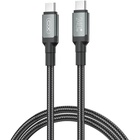 Дата кабель USB-C to USB-C NBQ264A-CC black XO (NB-Q264A-CC.black) U1071096