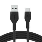 Дата кабель USB 2.0 AM to Type-C 3.0m 15W Black Belkin (CAB008BT3MBK) U1055454