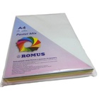Бумага Romus A4 160 г/м2 125sh, 5colors, Mix Pastel (R50881) U0667236