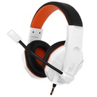 Наушники GEMIX N20 White-Black-Orange Gaming U0340853