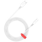 Дата кабель USB 2.0 AM to USB-C 2.0m 18W TPE white Canyon (CNS-AC18SC20W) U1158887