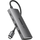 Концентратор Ugreen USB-C to 2xUSB 3.2 + 2xUSB-C 10Gbps CM480 gray (30758) U1107239