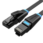 Патч-корд 2m UTP cat 6 RJ-45 flat black Vention (IBJBH) U1179465
