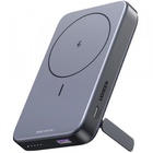 Батарея універсальна Ugreen 10000 mAh 20W PD/3.0, QC/3.0, Magnetic Wireless, USB-A, USB-C In/Out (PB206) (15086) U1120063
