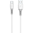 Дата кабель USB 2.0 AM to Type-C 1.0m PD-B51a White Proda (PD-B51a-WH) U0789480