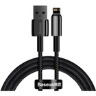 Дата кабель USB 2.0 AM to Lightning 1.0m 2.4A black Baseus (CALWJ-01) U1106580