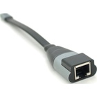 Перехідник USB-C to RJ45 0.18m 1000Mbps black Voltronic (YT-Type-C(M)/RJ-45(F)/27032) U1099573