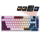 Клавіатура GamePro Asgard Valhalla Pro QLAB Sakura Switch RGB Bluetooth/Wireless/USB-C UA White (MK160-W-D-QS-PRO) U1164048