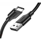 Дата кабель USB 2.0 AM to Type-C 1.0m US287 Black UGREEN (60116) U0494819