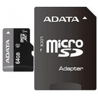 Карта памяти A-DATA 64GB microSD class 10 UHS-I (AUSDX64GUICL10-RA1) U0137952
