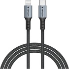 Дата кабель USB-C to Lightning 1.2m black Verbatim (31844) U1072325