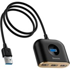 Концентратор Baseus USB 3.0 to 1xUSB 3.0 + 3xUSB 2.0 1.0m (CAHUB-AY01) U1107139