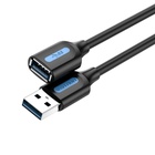 Дата кабель USB 2.0 AM/AF 2.0m black Vention (CBHBH) U1064651