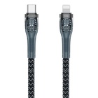 Дата кабель USB-C to Lightning Seeman PD-B94a Black Proda (PD-B89 (C-L)-BK) U0823342