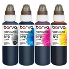 Чорнило Barva HP 2 4х100 мл, universal BK/C/M/Y (HU2-100-MP) U1144524